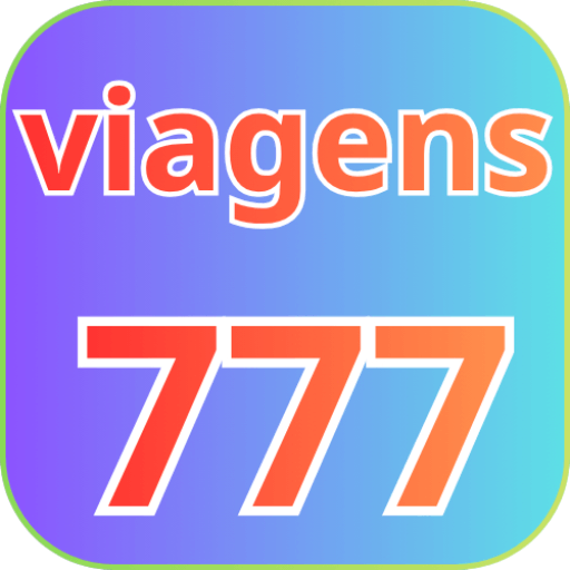 Imagem promocional da VIAGENS 777 mostrando a plataforma e suas vantagens