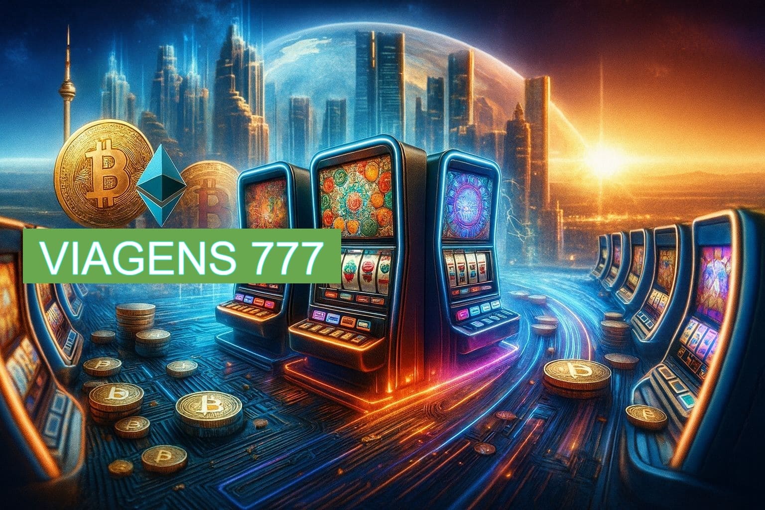 Diversos jogos de caça-níqueis